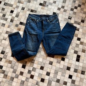 Lucky brand jeans, high rise skinny, size 4